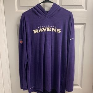 Nike Baltimore ravens training hoodie